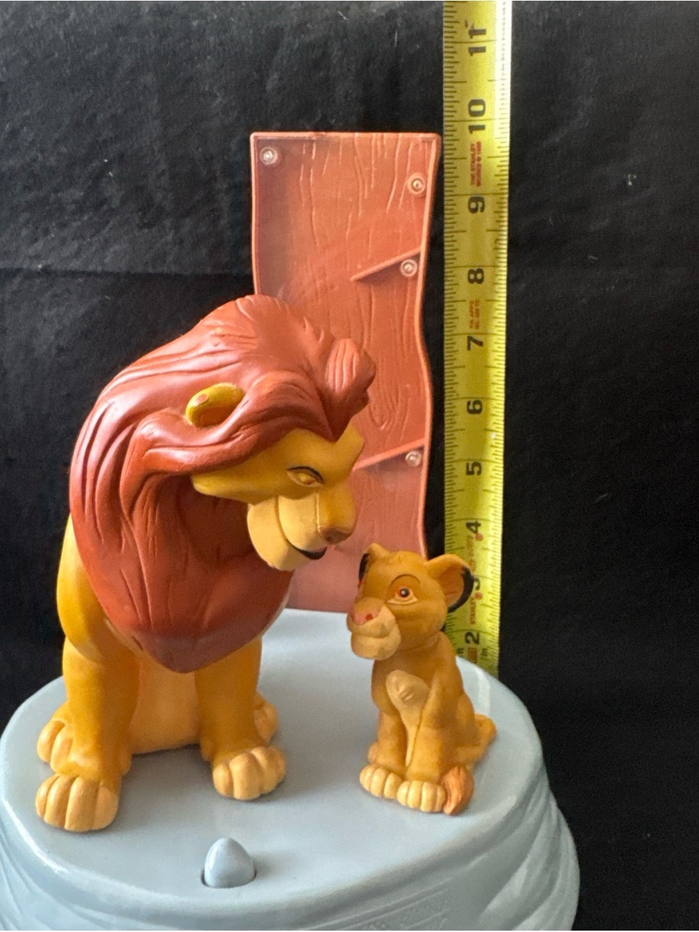 Disney's Lion King Simba's Pride Animatronic Talking Coin Bank from 1998 WORKS - Picture 10 of 11